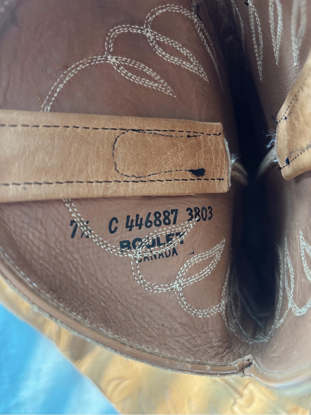 Vintage Boulet Cowboy Boots - Picture 7 of 8